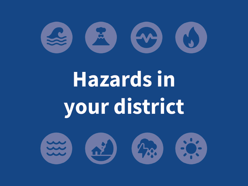 Hazards in your district